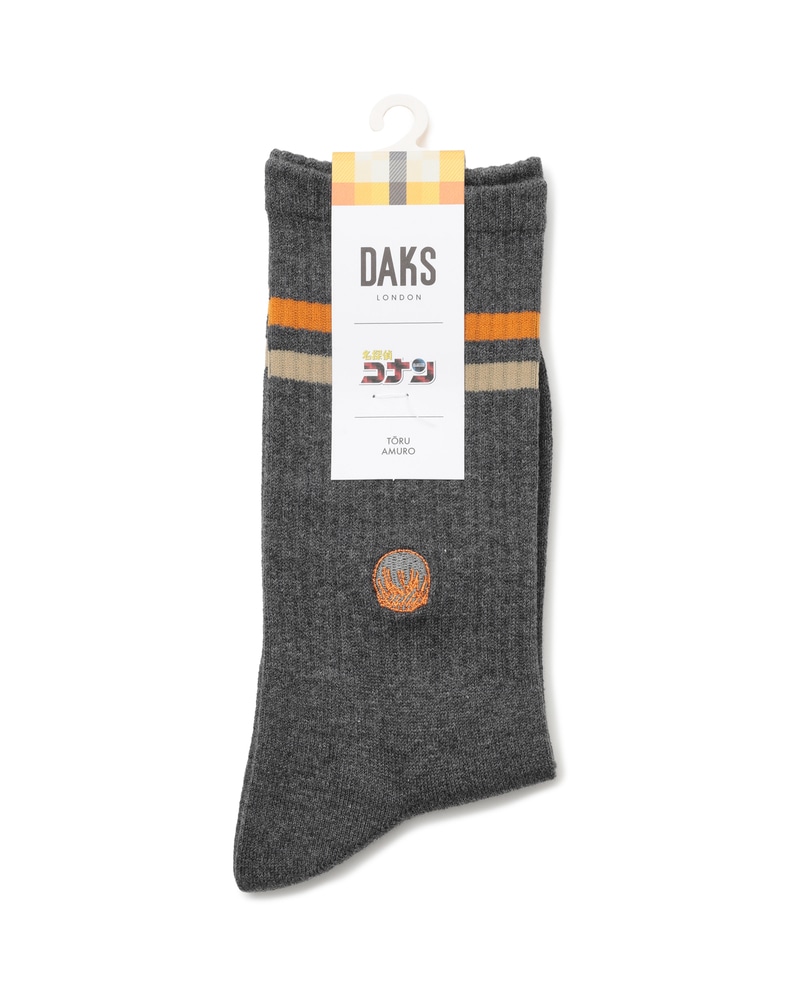 JS 「DAKS」×『名探偵コナン』ワンポイント刺繍ソックス