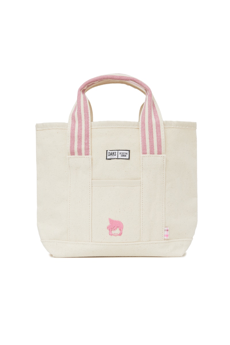 JS 「DAKS」×『名探偵コナン』ワンポイント刺繍ミニトートバッグ