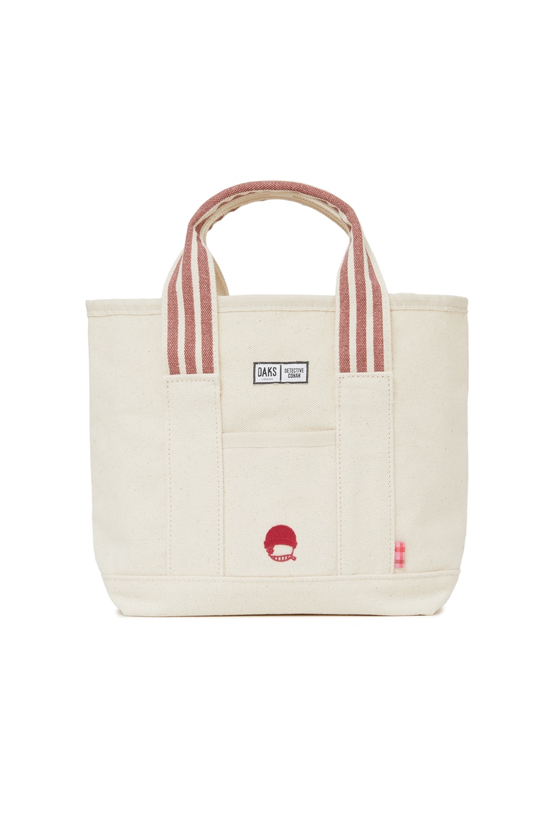JS 「DAKS」×『名探偵コナン』ワンポイント刺繍ミニトートバッグ