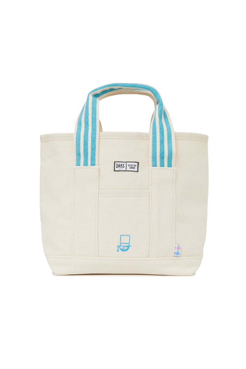 JS 「DAKS」×『名探偵コナン』ワンポイント刺繍ミニトートバッグ