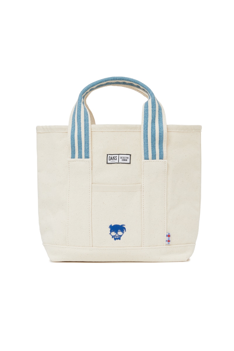 JS 「DAKS」×『名探偵コナン』ワンポイント刺繍ミニトートバッグ