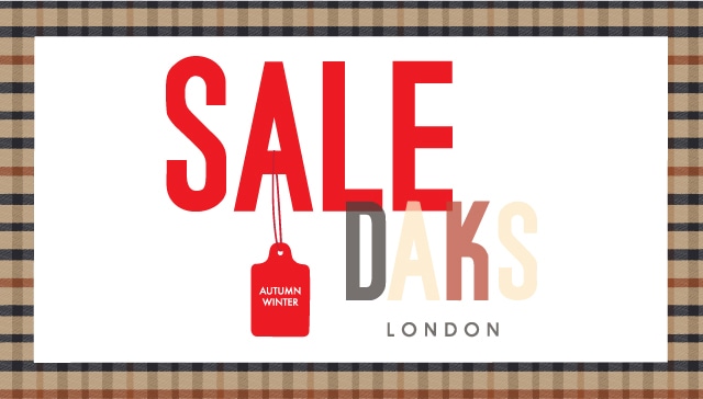 【DAKS】SALE 開催中