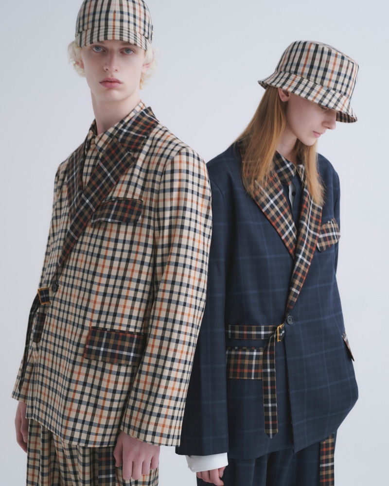 クルニダックス　ウールタイロッケンコート CULLNI for DAKS タイロッケンウールコート｜DAKS（ダックス